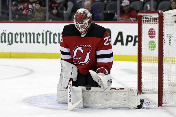 Devils rout Panthers 7 3 as Blackwood wins 1st of season AP News